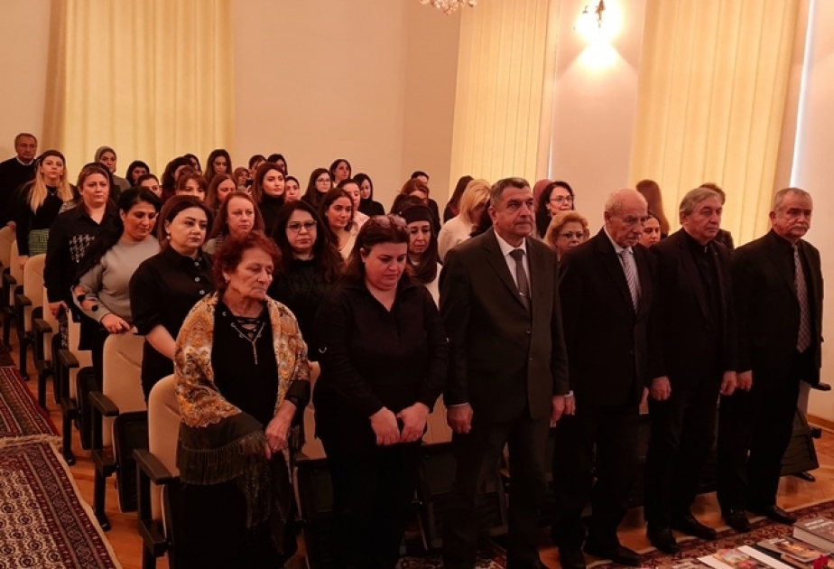 Əlyazmalar İnstitutunda 20 Yanvar şəhidlərinin xatirəsi anılıb