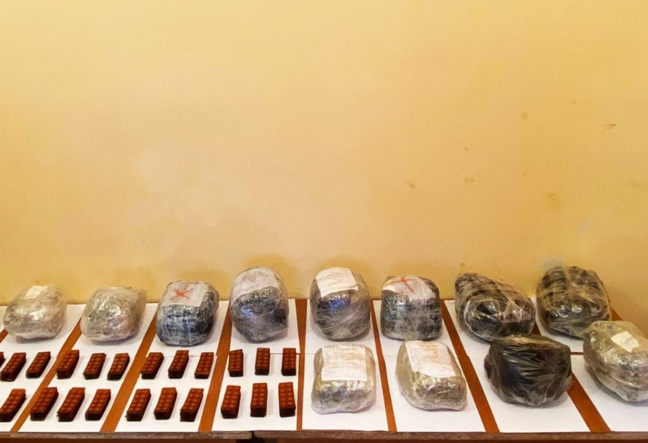 DSX: 13 kiloqramdan çox narkotik vasitənin İrandan Azərbaycana keçirilməsinin qarşısı alınıb