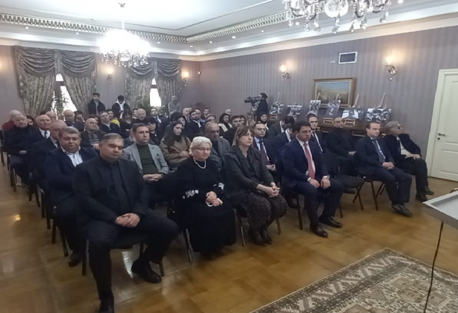 Tbilisidə 20 Yanvar faciəsinin 33-cü ildönümünə həsr olunan anım tədbiri keçirilib