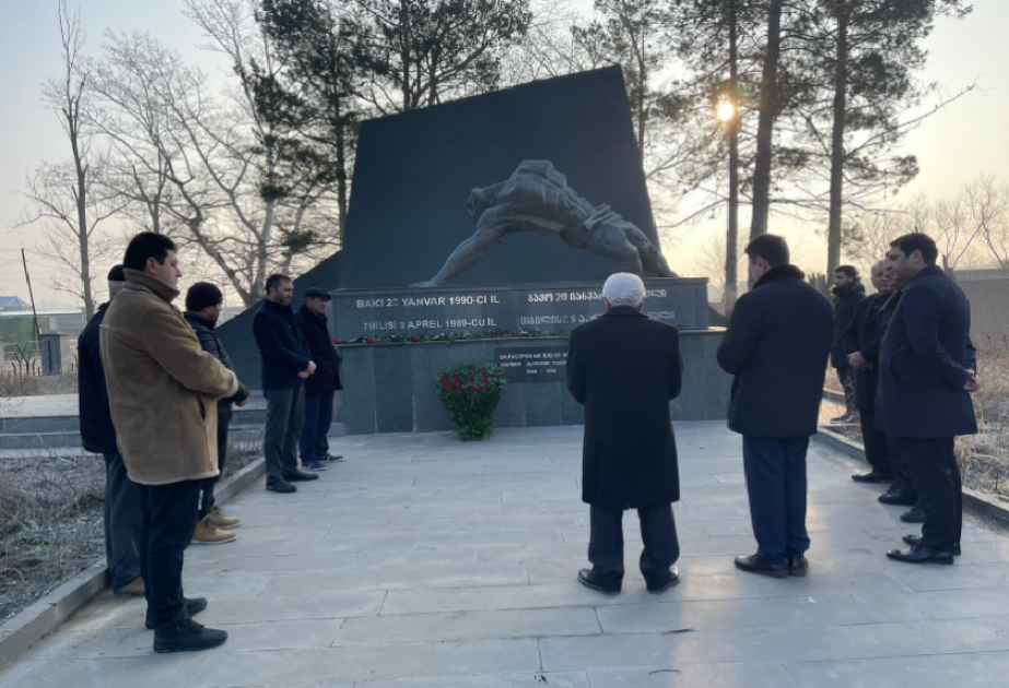 Gürcüstandakı səfirliyimizin əməkdaşları Qanlı Yanvar şəhidlərinin ailə üzvləri ilə görüşüblər