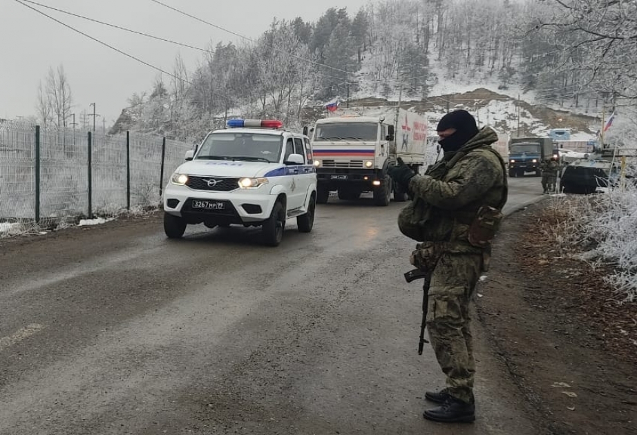Sülhməramlıların avtomobil karvanının aksiya ərazisindən keçidi təmin edilib