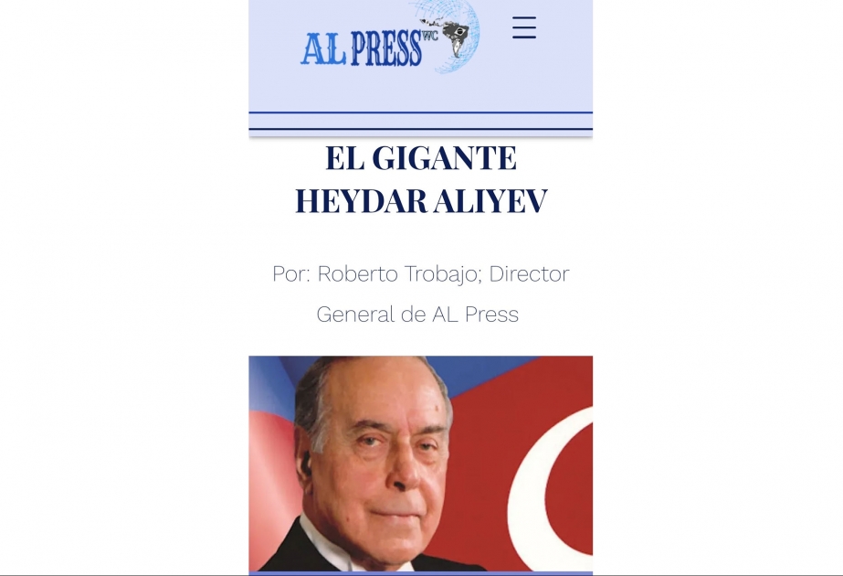 AL Press: El Gigante Heydar Aliyev