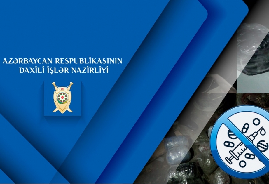 DİN: Son bir ayda saxlanılan 65 nəfərdən 170 kiloqram narkotik vasitə götürülüb VİDEO