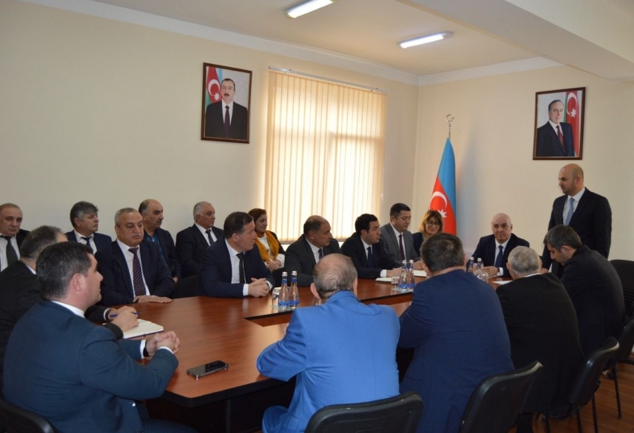Special representative of Azerbaijani President meets with members of general public of Zangilan district