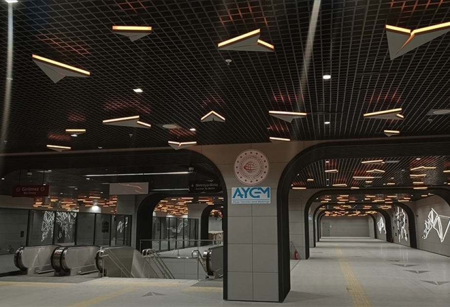 Türkiyənin ən sürətli metro xətti istifadəyə verilib