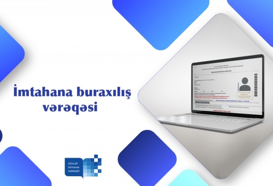 DİM: Magistraturaya hazırlaşanlar “İmtahana buraxılış vərəqəsi”ni çap edə bilərlər