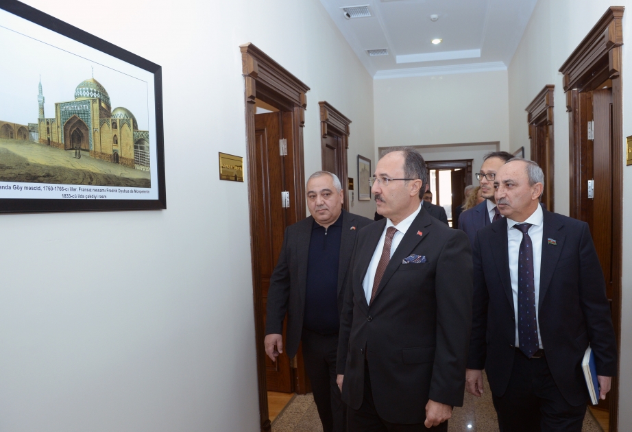 Türkiyə səfiri Qərbi Azərbaycan İcmasının yeni binasında olub