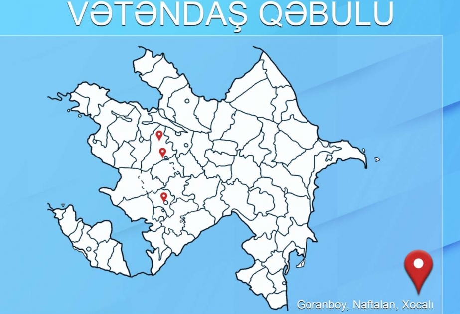 Gömrük Komitəsi sədrinin birinci müavini Goranboyda vətəndaşlarla görüşəcək