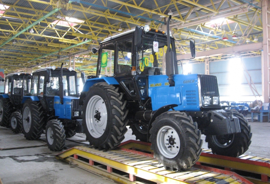 Ötən il Gəncə Avtomobil Zavodunda 588 traktor, 395 yük avtomobili istehsal edilib