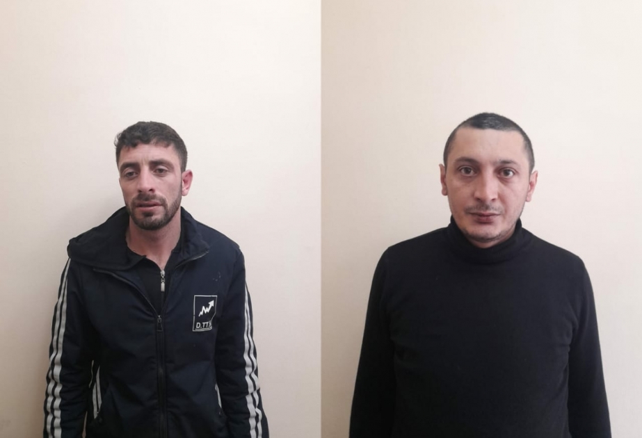 Göyçayda silahlı narkokuryerlər saxlanılıb