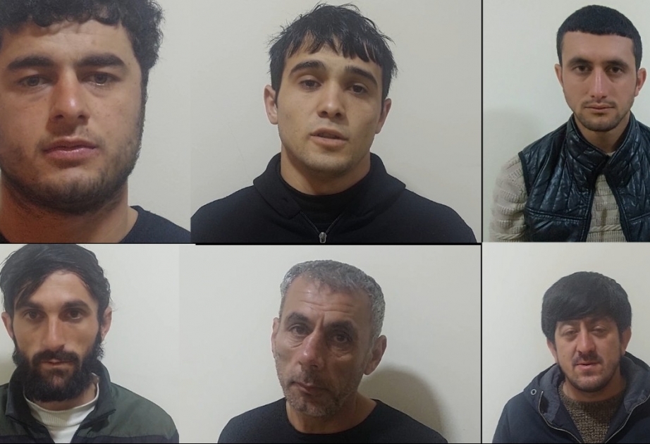 Mal-qara oğurlamaqda şübhəli bilinən dəstə üzvləri saxlanılıb VİDEO