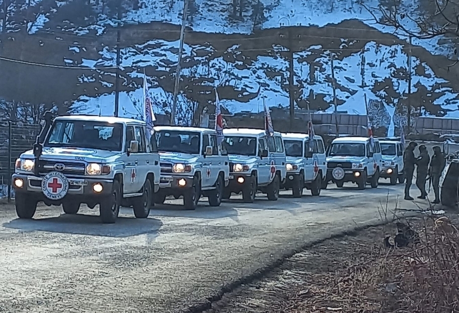 58 vehicles belonging to Russian peacekeepers and ICRC passed along Lachin-Khankandi road over past day