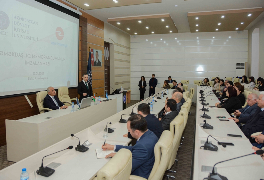 ®  “Azərlotereya” ASC ilə UNEC arasında memorandum imzalandı