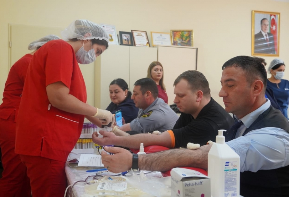 Zaqatalada 162 nəfər könüllü qan verib