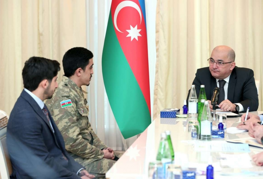 Dövlət Gömrük Komitəsi sədrinin birinci müavini Goranboyda vətəndaşlarla görüşüb
