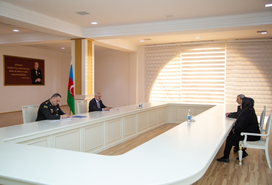 Səfərbərlik və Hərbi Xidmətə Çağırış üzrə Dövlət Xidmətinin rəisi Salyanda vətəndaşlarla görüşüb VİDEO