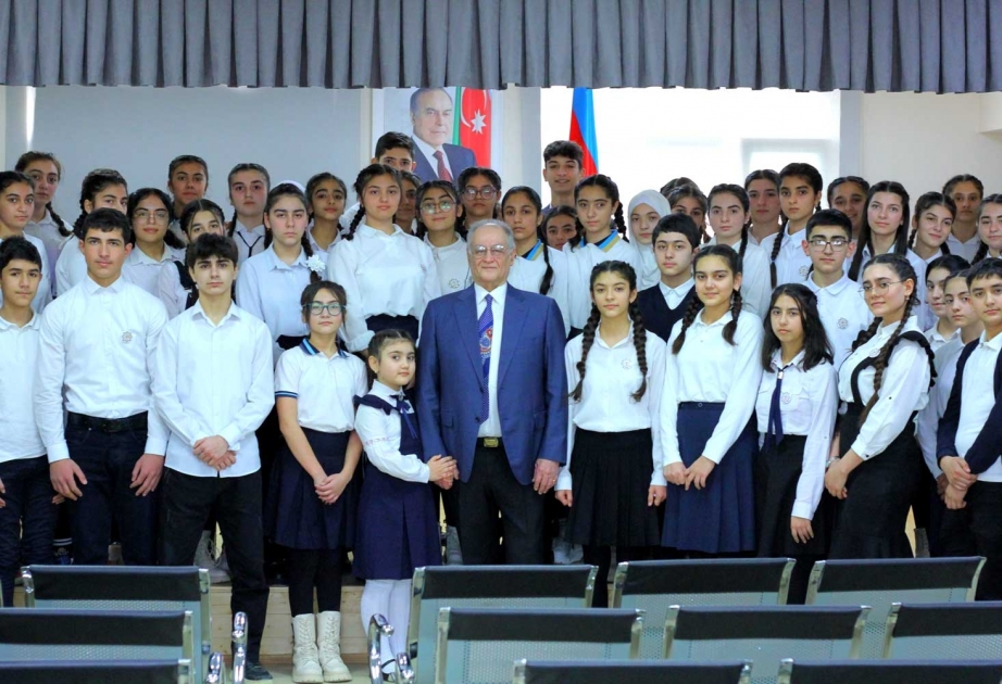 “Məktəbdə...” layihəsinin növbəti qonağı kulturoloq Fuad Məmmədov olub