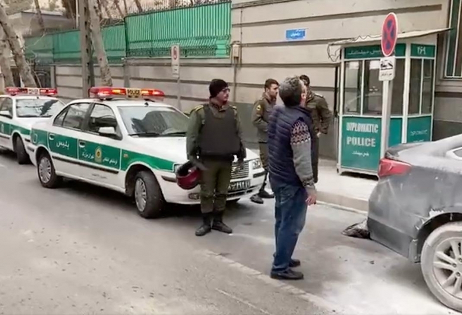 Azərbaycanın Tehrandakı səfirliyinə hücum edən şəxs tutulub
