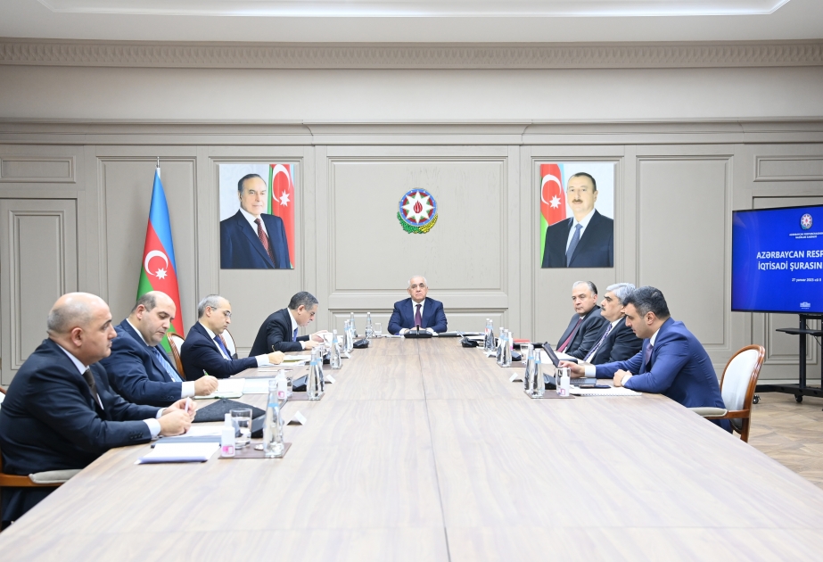 Bu il İqtisadi Şuranın ilk iclası keçirilib