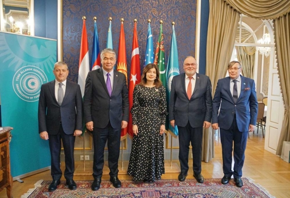 Kune Afandiyeva ellátogatott a Török Államok Szervezetének magyarországi képviseletébe
