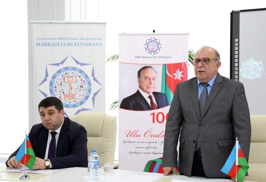 MEK-də lektoriya: Heydər Əliyev və Azərbaycanda kitab mədəniyyəti