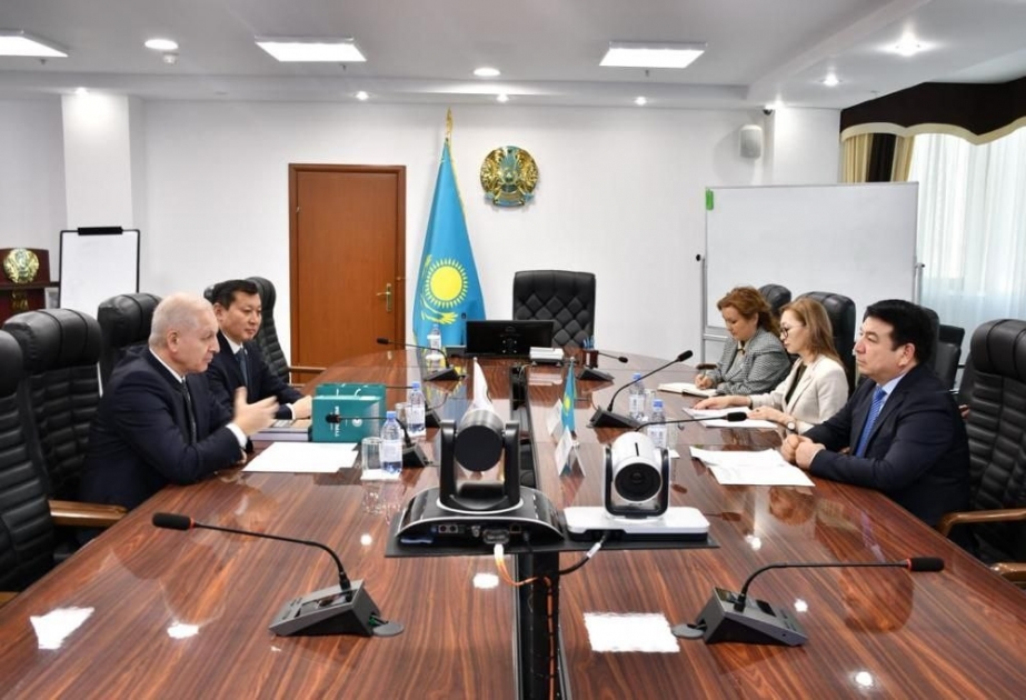 Президент Тюркской академии обсудил с министром просвещения Казахстана вопросы сотрудничества в сфере образования

