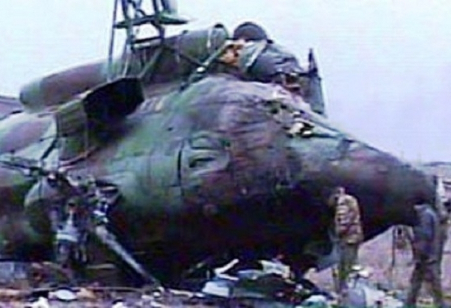 31 год назад армяне сбили гражданский вертолет над Шушой, погибли 44 человека