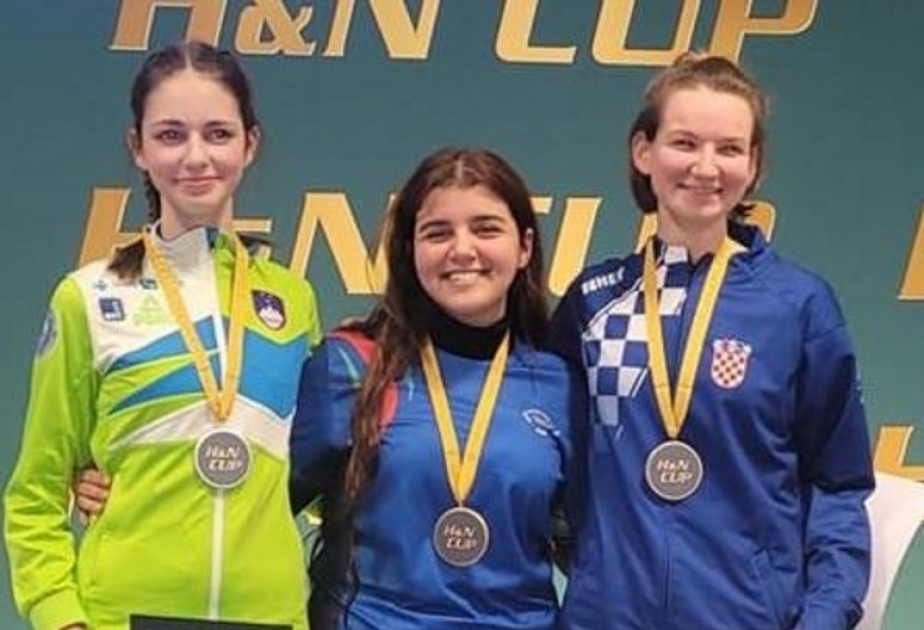 Azerbaijani female shooter wins gold at H&N Cup 2023 in Germany