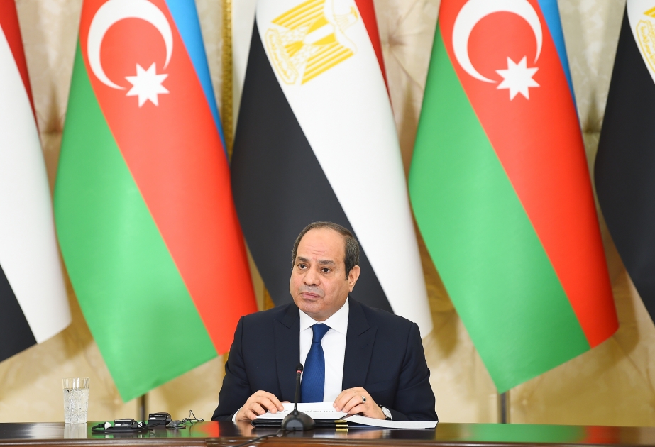 Əbdülfəttah Əs-Sisi: Prezident İlham Əliyevin rəhbərliyi ilə Azərbaycan böyük uğurlar qazanıb
