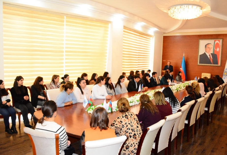 Tərtərdə Gənclər Günü münasibətilə tədbir - “Heydər Əliyev və Azərbaycan gəncliyi”