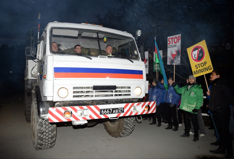 Экоакция: Сегодня по территории беспрепятственно проехали 38 автомобилей, принадлежащих миротворцам
