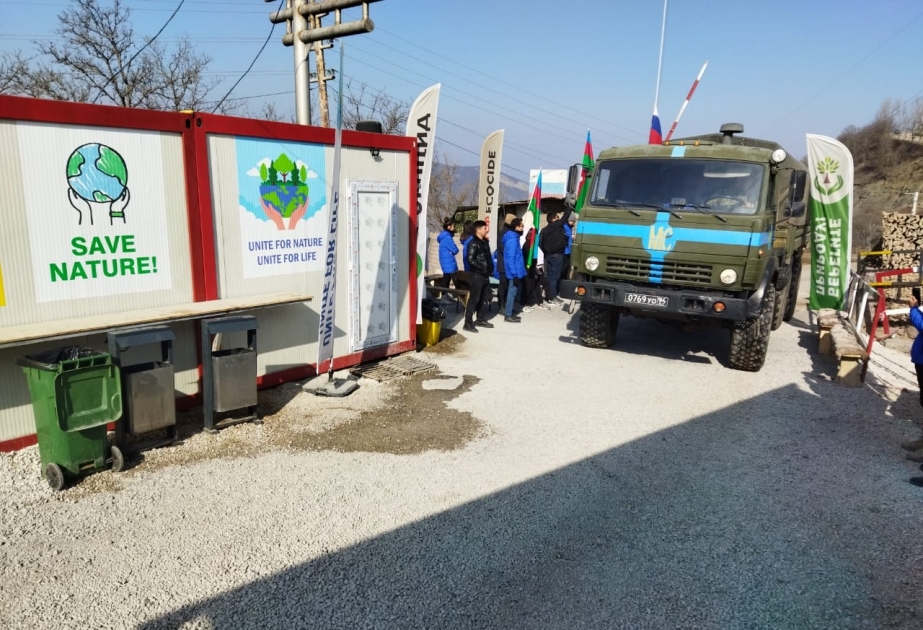Rusiya sülhməramlıları aksiya keçirilən ərazidən maneəsiz hərəkət edirlər