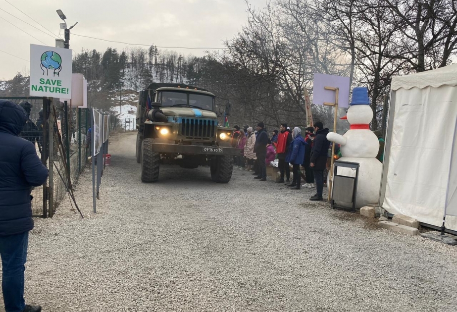 Sülhməramlıların növbəti iki avtomobilinin aksiya ərazisindən maneəsiz keçidi təmin olunub