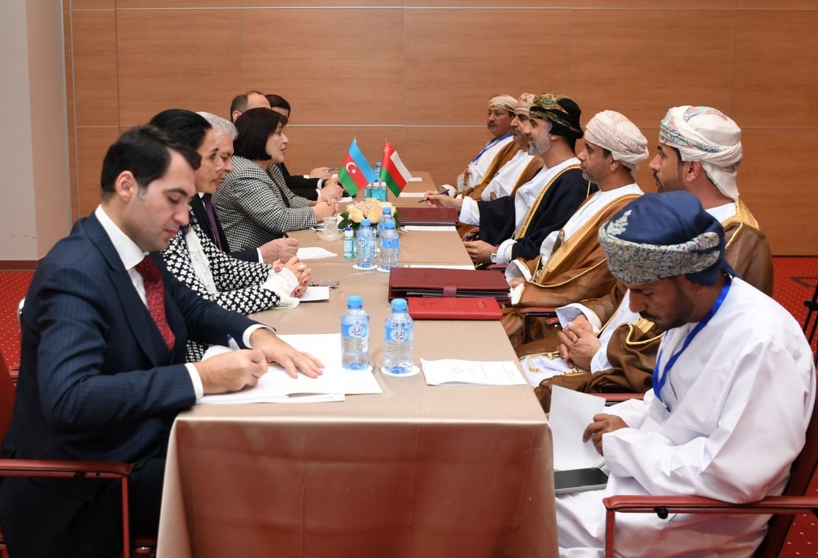 Azərbaycan parlamentinin sədri Oman Sultanlığının Şura Məclisinin sədri ilə görüşüb