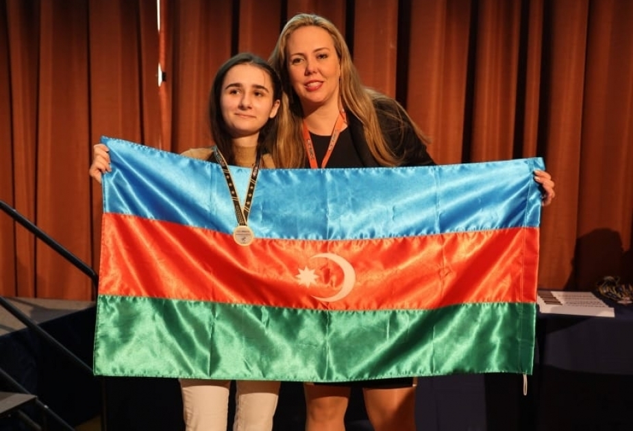 Estudiante azerbaiyana ganó una medalla de oro en la Olimpiada internacional en los Estados Unidos