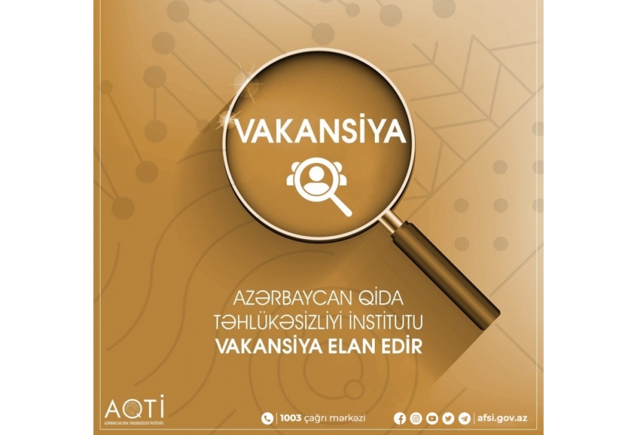 AQTİ hüquq istiqaməti üzrə vakant yerlərə işçi qəbulu elan edir