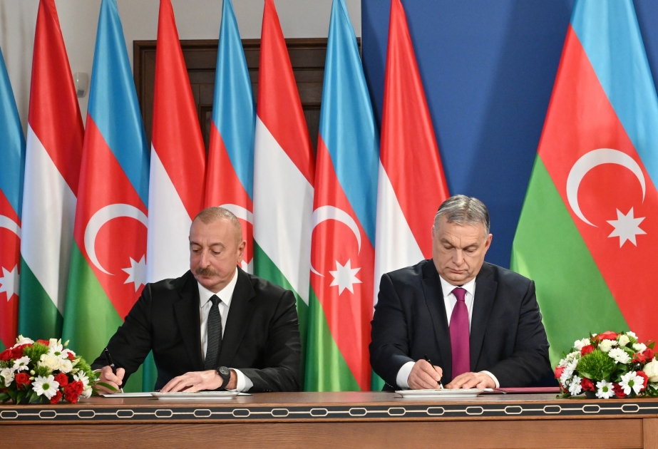Budapest : l’Azerbaïdjan et la Hongrie signent un certain nombre de documents VIDEO