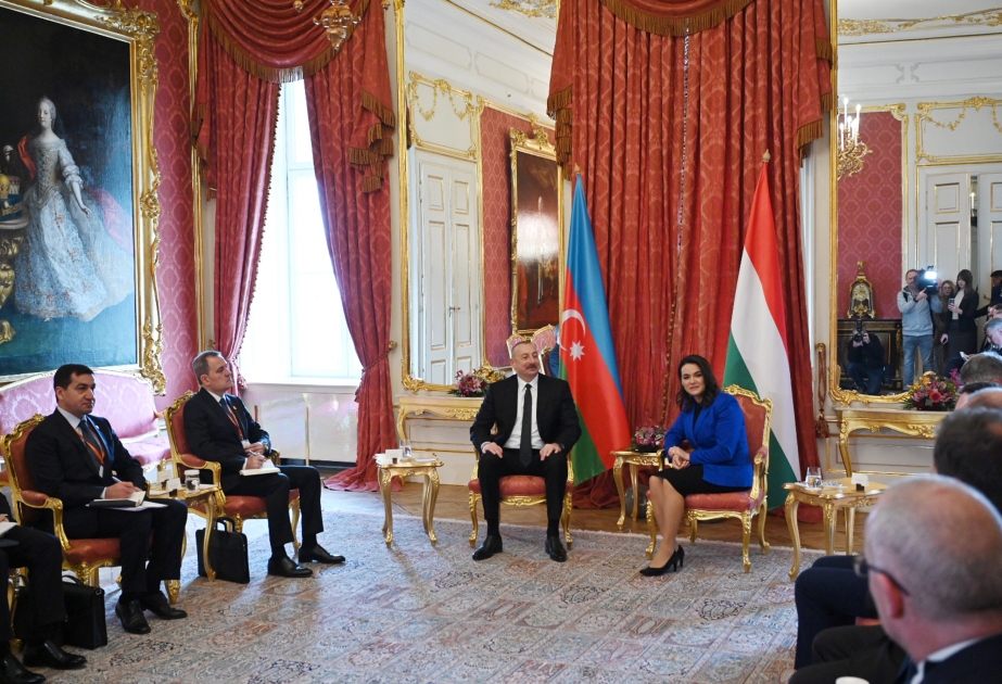 President Ilham Aliyev: Energy is on top of Azerbaijan-Hungary agenda