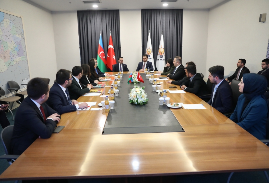 YAP Gənclər Birliyi və AK Parti Gənclik Qolları arasında görüş olub