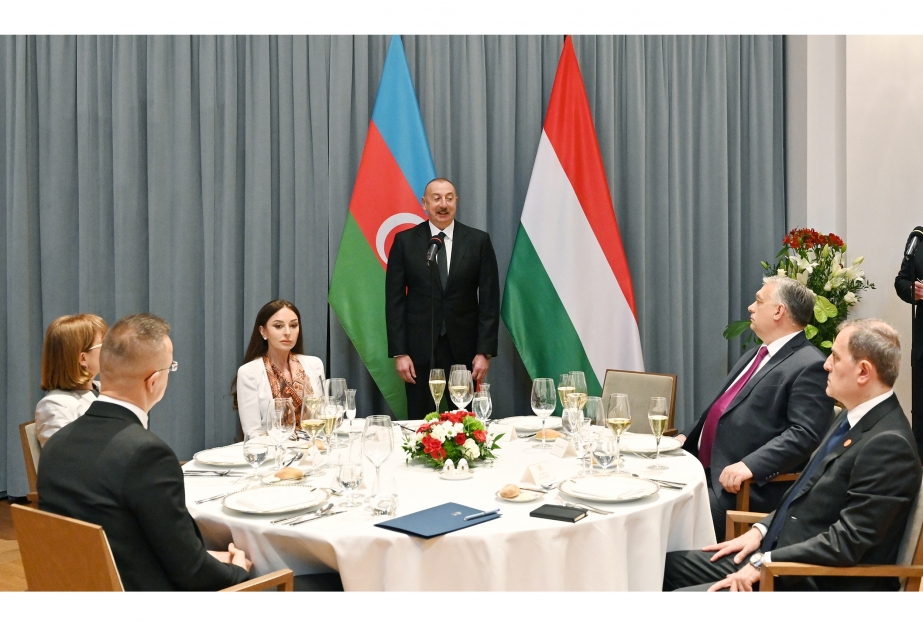 Президент Азербайджана: Самая большая ценность наших отношений с Венгрией заключается во взаимном доверии и в совместной деятельности