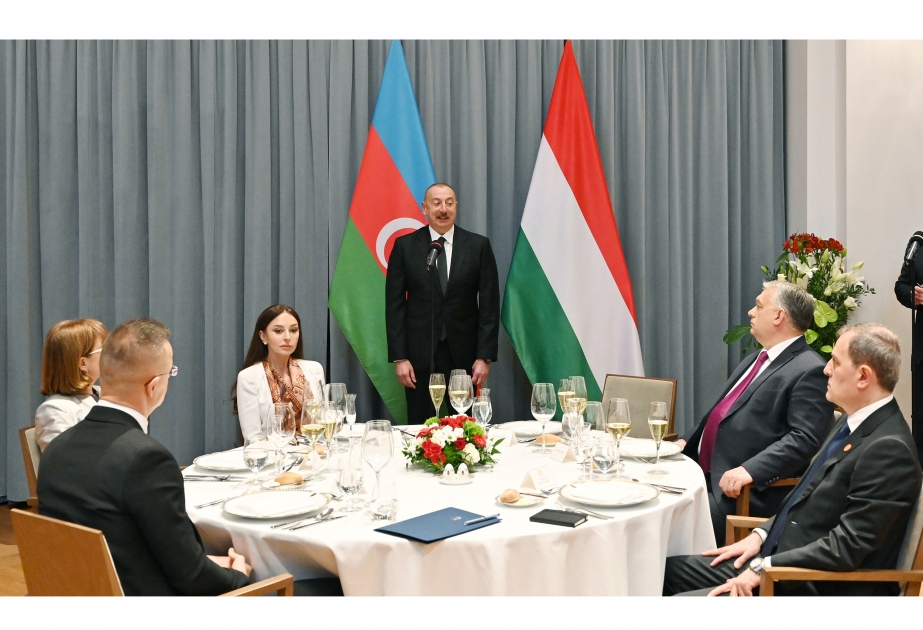 President Ilham Aliyev: We really feel at home in Hungary, we feel among friends