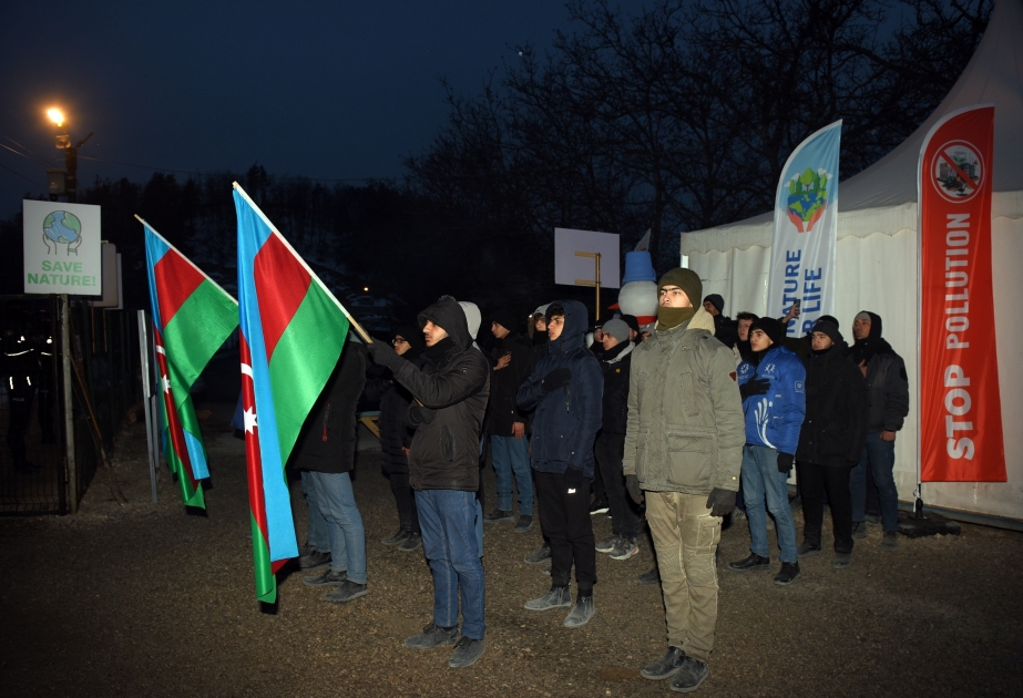 Peaceful protests of Azerbaijani eco-activists on Lachin–Khankendi road enter 51st day