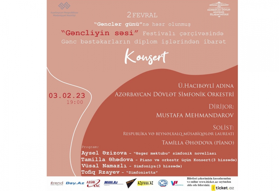 “Gəncliyin səsi” festivalının proqramı zəngindir
