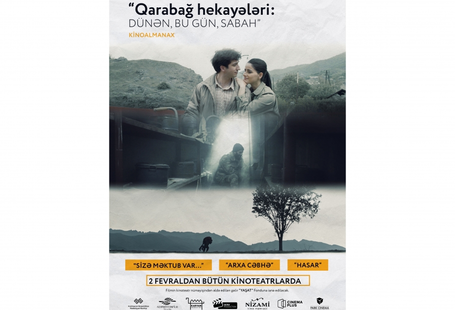 Kinoteatrlarda “Qarabağ hekayələri: Dünən, bu gün, sabah” kinoalmanaxının nümayişinə başlanacaq