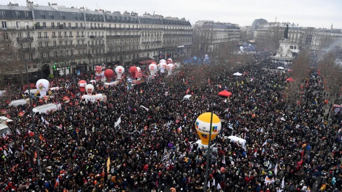 Les manifestations contre la réforme des retraites se poursuivent en France