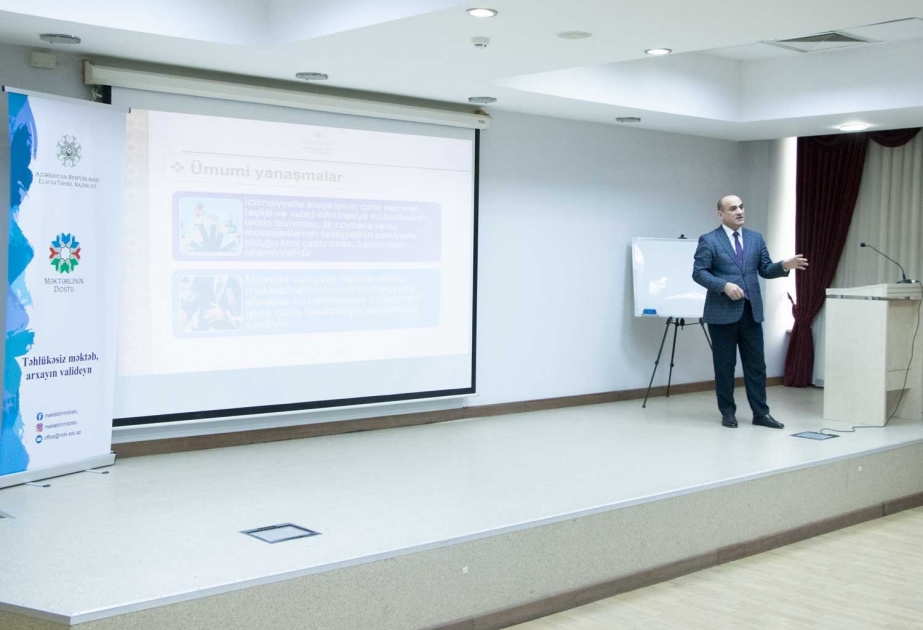 “Məktəblinin dostu” layihəsinin əməkdaşları üçün keçirilən təlimlər başa çatıb