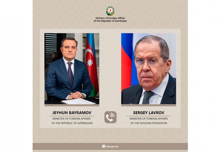 Azerbaijani and Russian Foreign Ministers discuss situation on Lachin road
