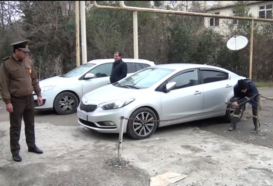 FHN Bakıda xüsusi təyinatlı texnikaların hərəkətinə maneələrlə əlaqədar reyd keçirib