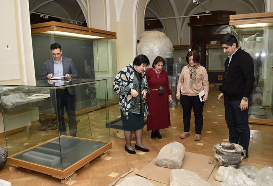 Tarix Muzeyinin ekspozisiyası yenidən qurulur