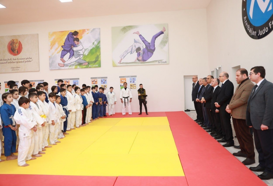 Sabirabadda cüdo təlim mərkəzi istifadəyə verilib
